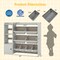 Kids Toy Storage Cabinet with 8 Bins, Open Shelves & Single-Door Cabinet